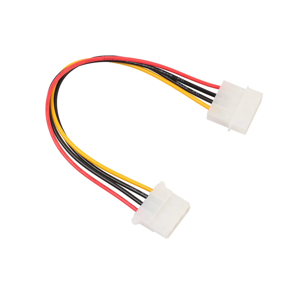 5 шт. Удлинительный кабель Molex 4 Pin 25 штекер-гнездо Ide Psu внутренний блок питания для