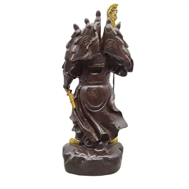 Zhongyi Guan Gong медь позолоченный украшение дома латунь Er Ye открытие подарок