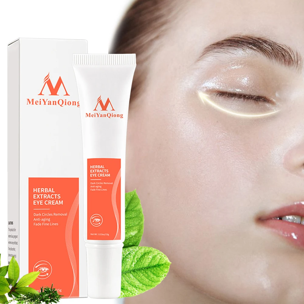 

Herbal Extracts Eyes Cream Reduce Fine Lines Removes Eye Bag Lighten Dark Circles Essence Nourish Repair Tighting Eyes Skin Care