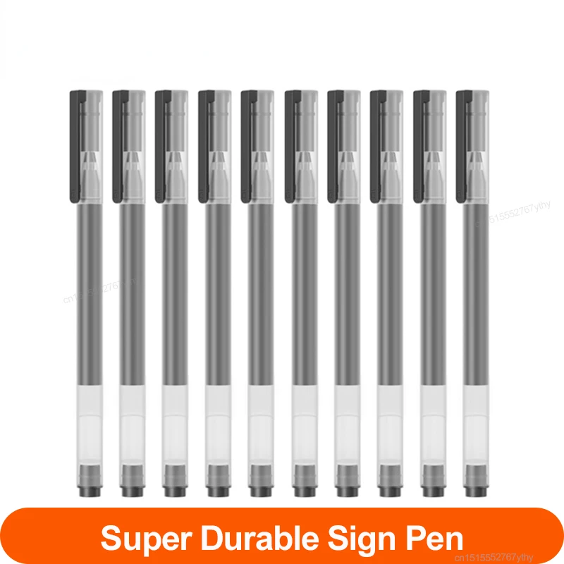 

PEN Mijia Super Durable Sign Pen 0.5mm MI Pen For Office Signing Pens Smooth Switzerland Refill Mikuni For School Pen