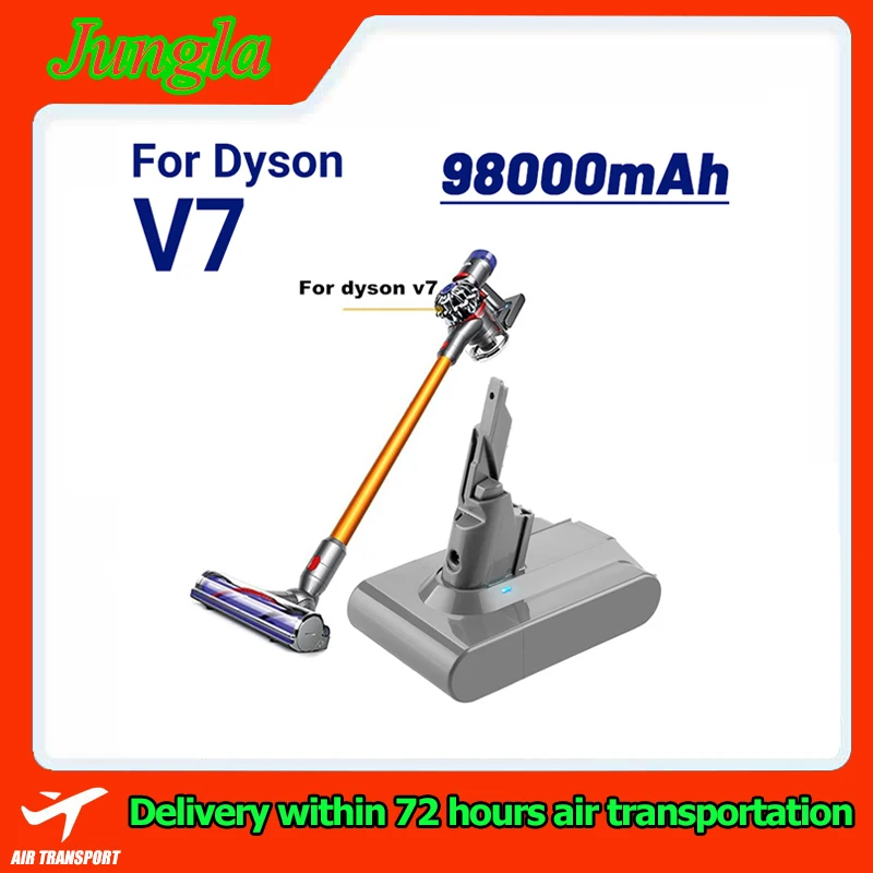 

Battery 21.6V 6800mAh Li-lon Rechargeable Battery for Dyson V7 Battery Animal Pro Vacuum Cleaner Replacement