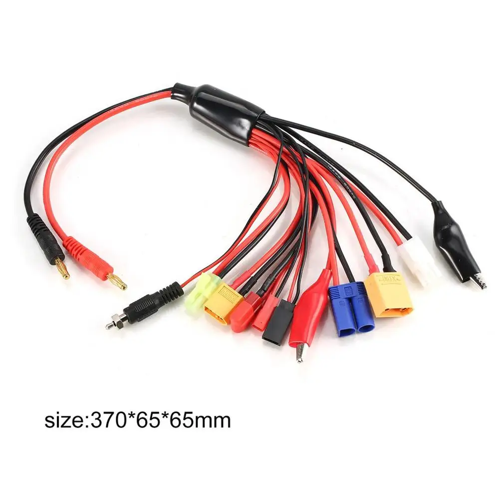 

11 in 1 Lipo Battery Multi Charging Plug Convert Cable Line for Charger RC Car & Airplane Spare Parts Accessories