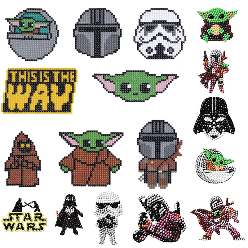 

2022 новые алмазные картины своими руками, наклейки, мультяшный Художественный набор, начинающие, мозаичные наклейки по номерам, наборы набор...