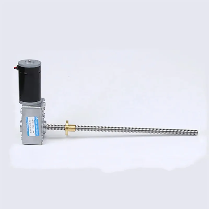 24 В T8 Винт 115 мм Червячная шестерня Мотор-редуктор постоянного тока Номер головки