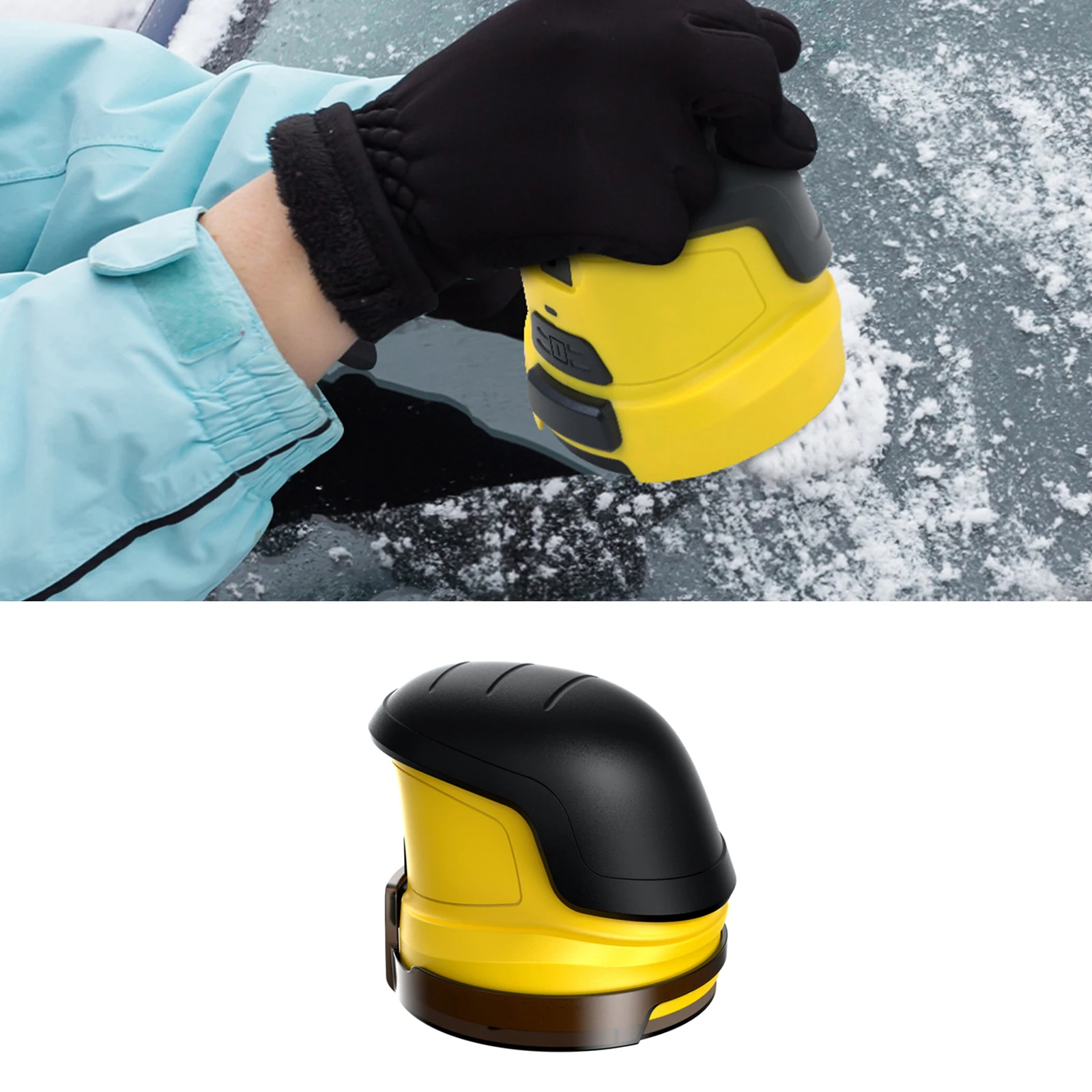 

Автомобильный Электрический скребок для снега, скребок для льда, скребок для зимнего авто окна, лопата для снега, инструмент для очистки вет...