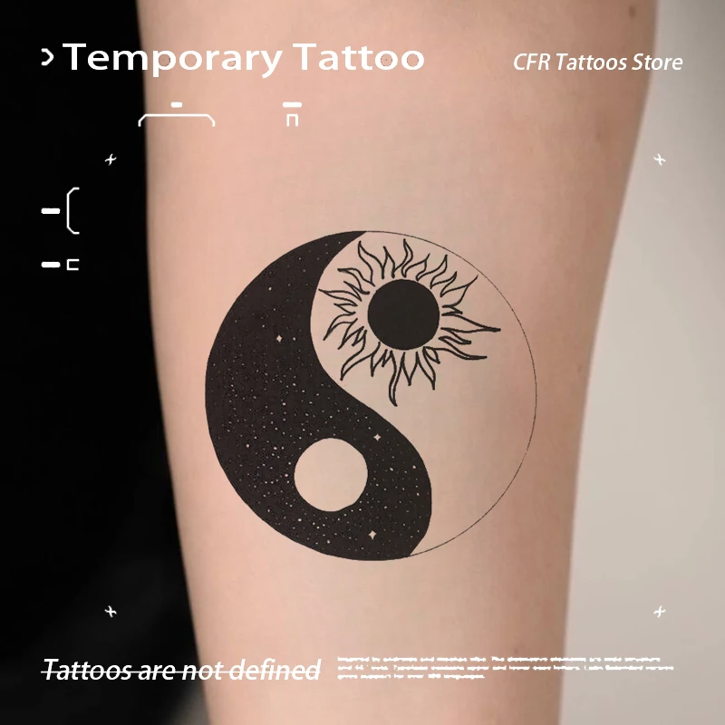 Тату-наклейка на руку для мужчин и женщин водостойкая