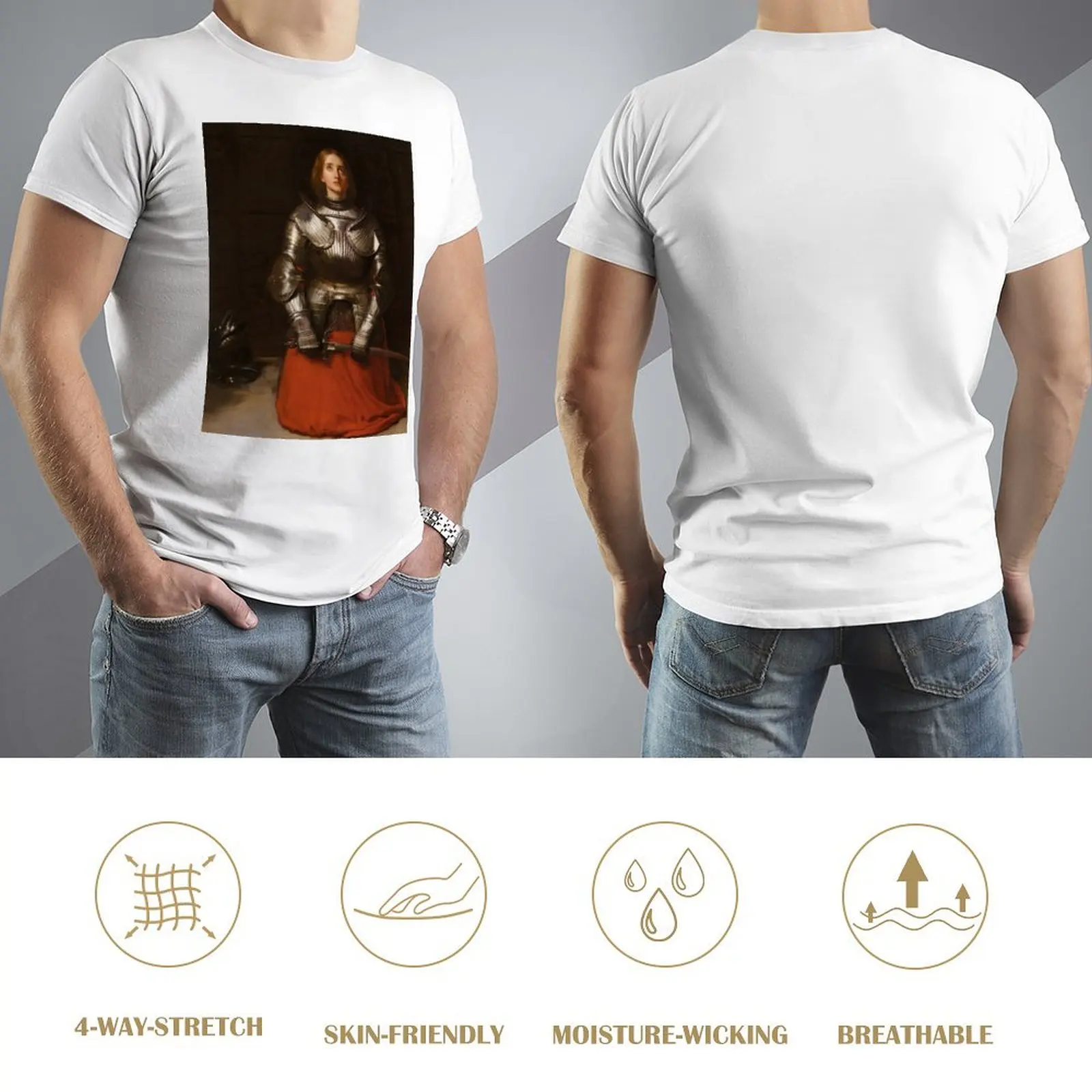 Футболка Joan of Arc - John Everett Millais-186 роскошная футболка большого размера эстетичная