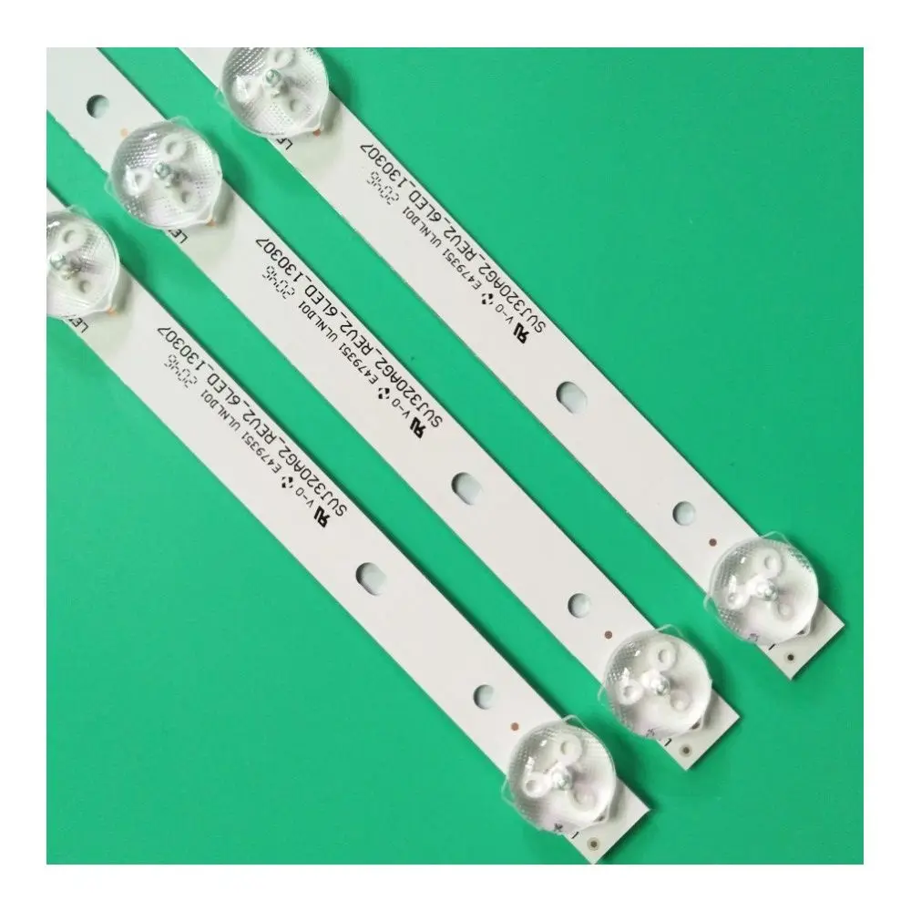 

3/30 шт., 6 светодиодов * 3 в, 562 мм