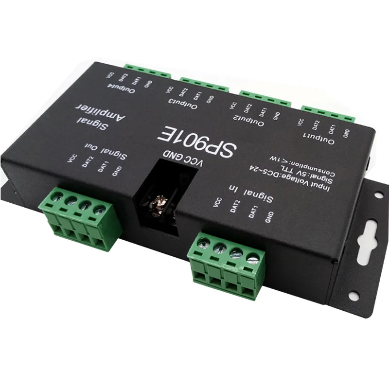 Усилитель сигнала SPI SP901E одноточечный четырехсторонний контроллер для WS2812B WS2811