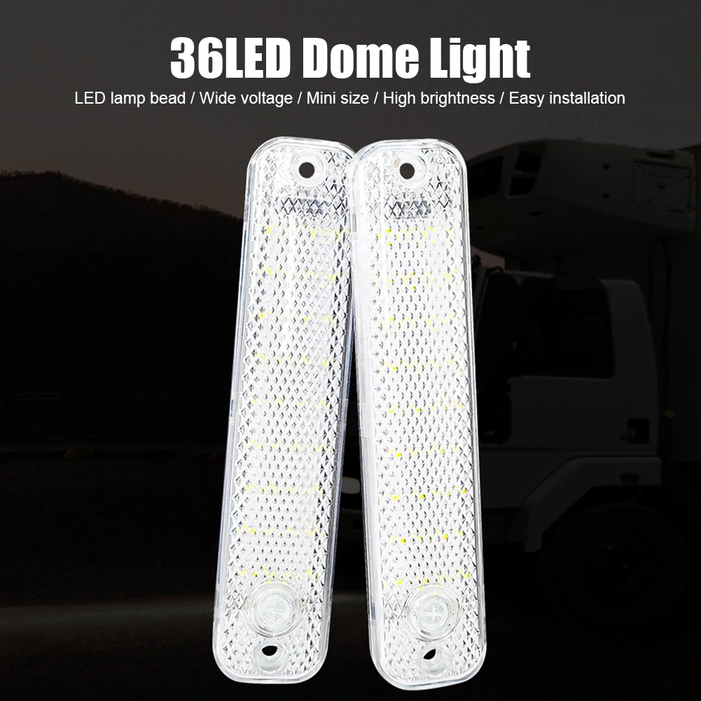 1/2 шт. автомобильные Внутренние светодиодные лампы 36 светодиодов 12-85 в