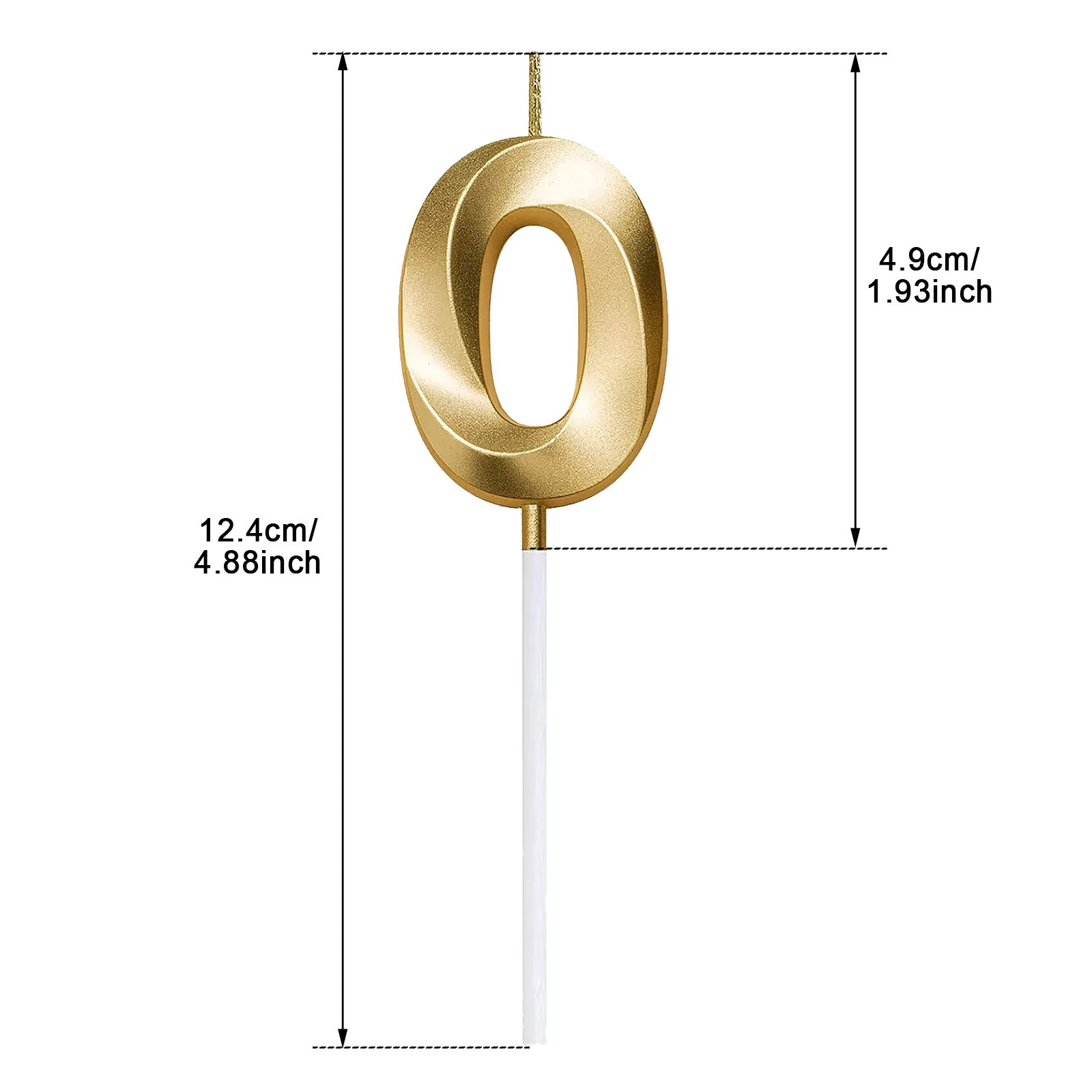 

Подсвечник для торта, подсвечник для дня рождения, 3D подсвечник в форме цифры, украшение для кухни на день рождения