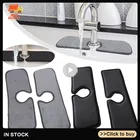 Абсорбирующий коврик для кухонного смесителя, защита от брызг на раковину, из микрофибры, приспособление для улавливания брызг на кран, для кухни и ванной комнаты