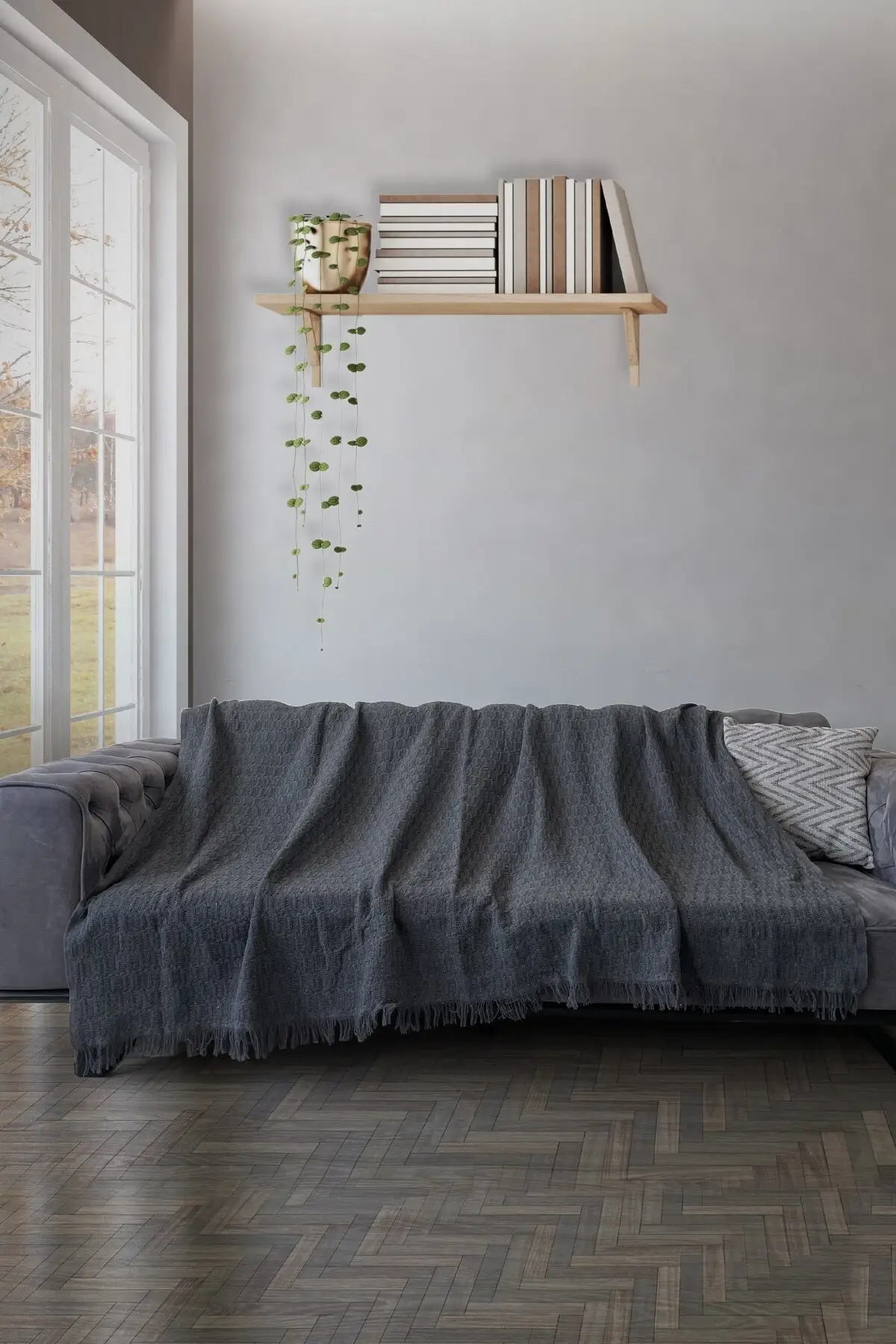 

Vision Dark Seat Cover 170x210 Cm Cotton Gray