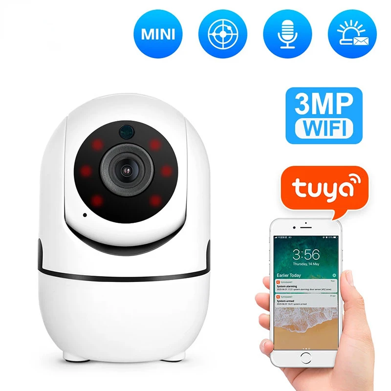

Беспроводная IP-камера с поддержкой Wi-Fi, 3 Мп