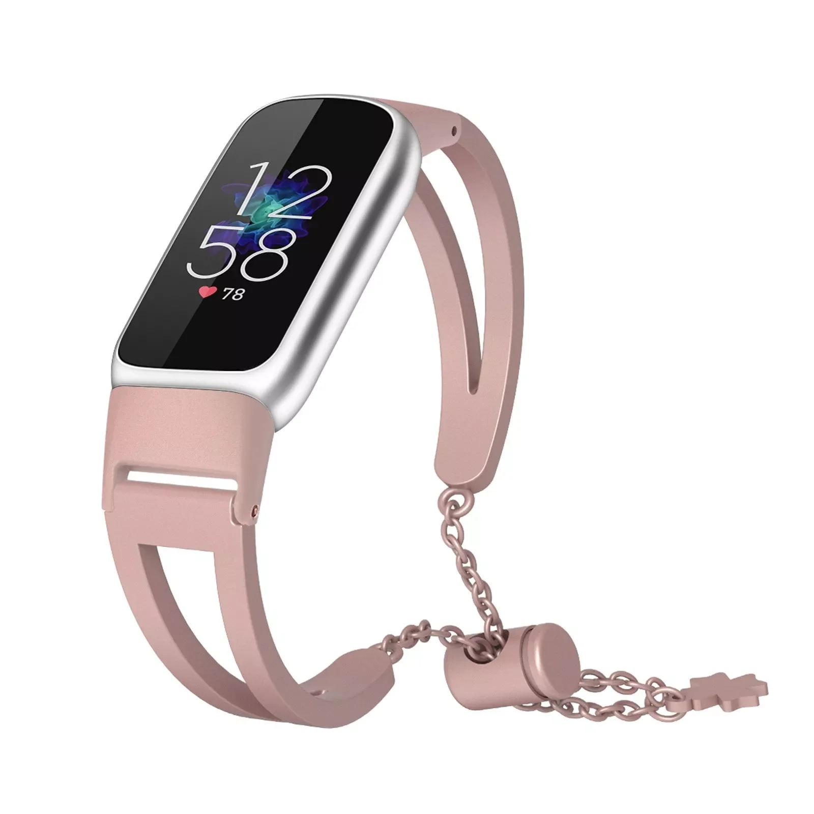 

Новинка 2022, металлический ремешок для Fitbit Luxe, ремешки из сплава, ремешок для часов Fitbit Luxe, спортивные аксессуары для умных часов