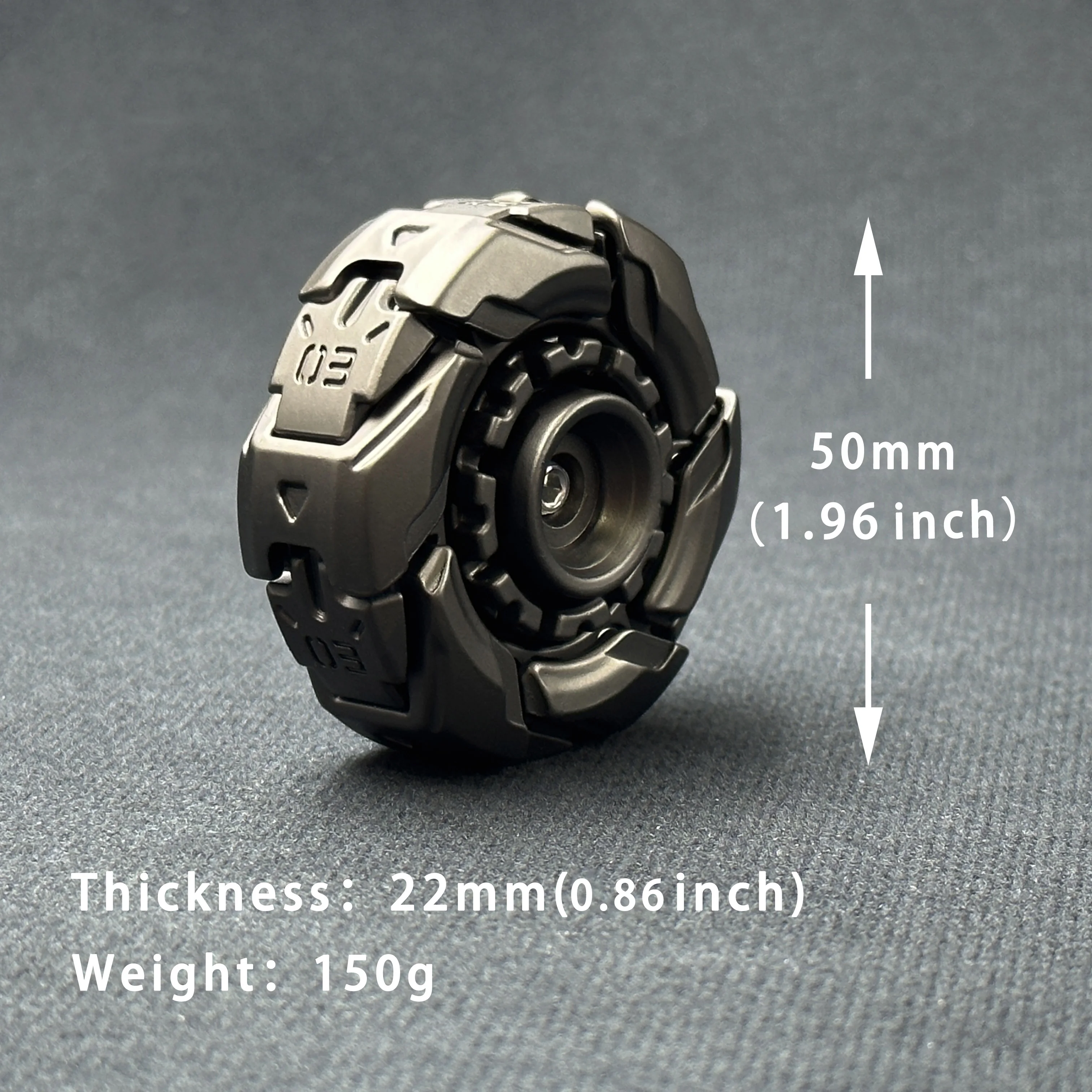 EDC Fidget Grumpy 03 Спиннер Pillbug из цинкового сплава Beetle Finger Spinner Игрушка в подарок