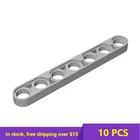 Конструктор детский, 1x7, с отверстием (тонкий), 10 шт., 32065