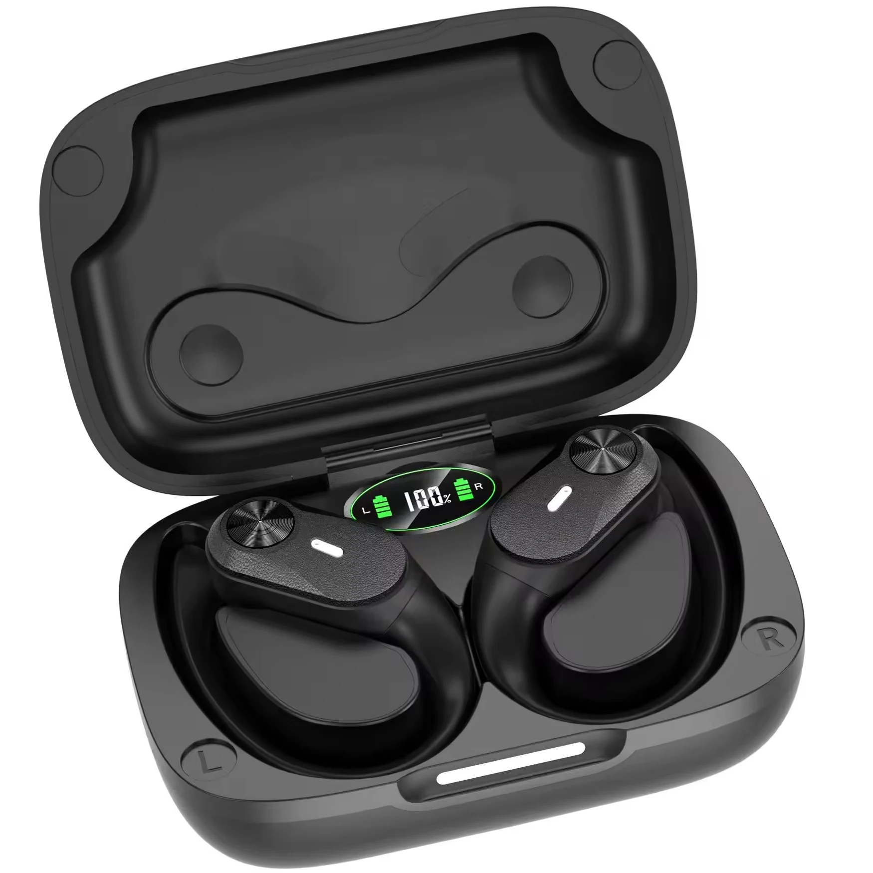 Спортивные наушники с ушным крючком T60 шумоподавлением HD-вызовы и качество звука