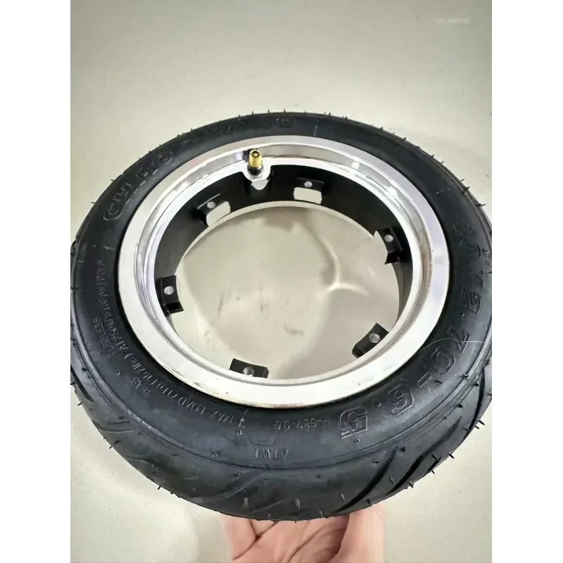 Фото Колесо 10 дюймов 10x2.7-6.5 с диском для электросамоката Minimotors Speedway5, запчасти №2