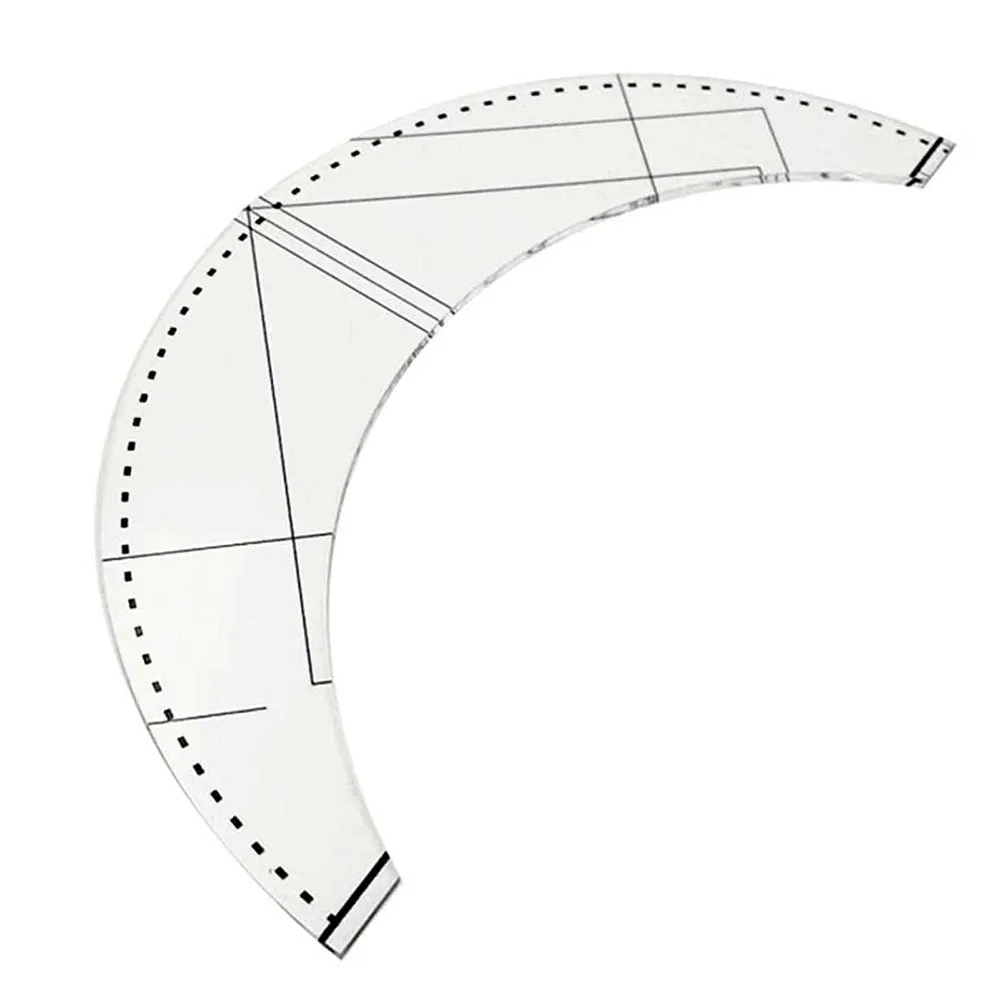 

Quilting Ruler Beginner Quilting Template Free Motion Patchwork Rulers Home DIY Sewing Craft Sewing Stencil Tool