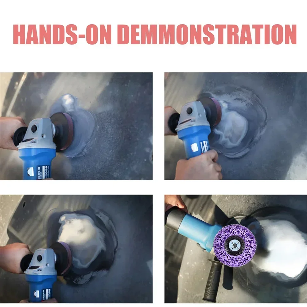 Абразивный коралловый круг для удаления ржавчины чистая полоска полиполоска