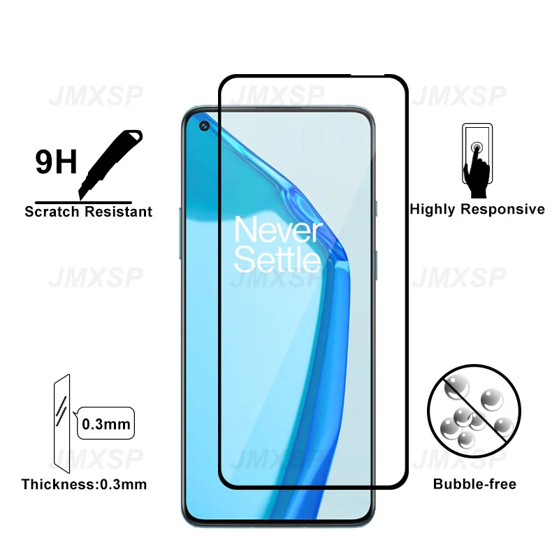 Защитное стекло 4 в 1 для Oneplus 7 7T 8T 6 6T 5 5T закаленное 9 9R 9E 9RT Nord 2 CE N10 N20 N100 N200 пленка
