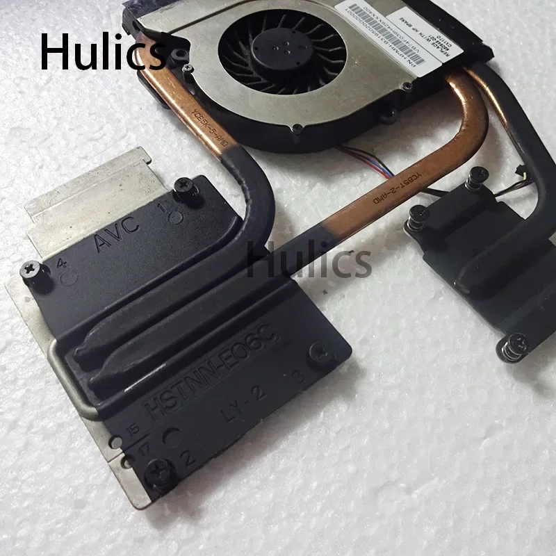 Hulics используется для HP Pavilion DV6-6000 Dv6 DV7-6000 DV7 охлаждающий радиатор ноутбука с