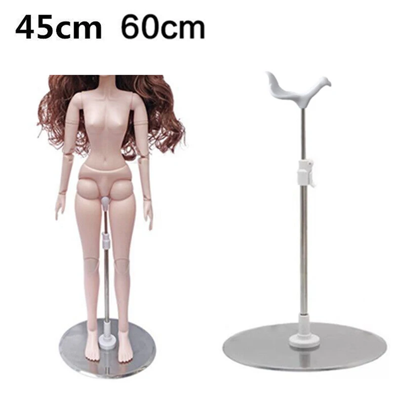 

Универсальная подставка для куклы, 30 см, из нержавеющей стали, регулируемый держатель, аксессуары для кукол 36, 42, 48, 60 см, 1/3, 1/4, 1/6, 18 дюймов