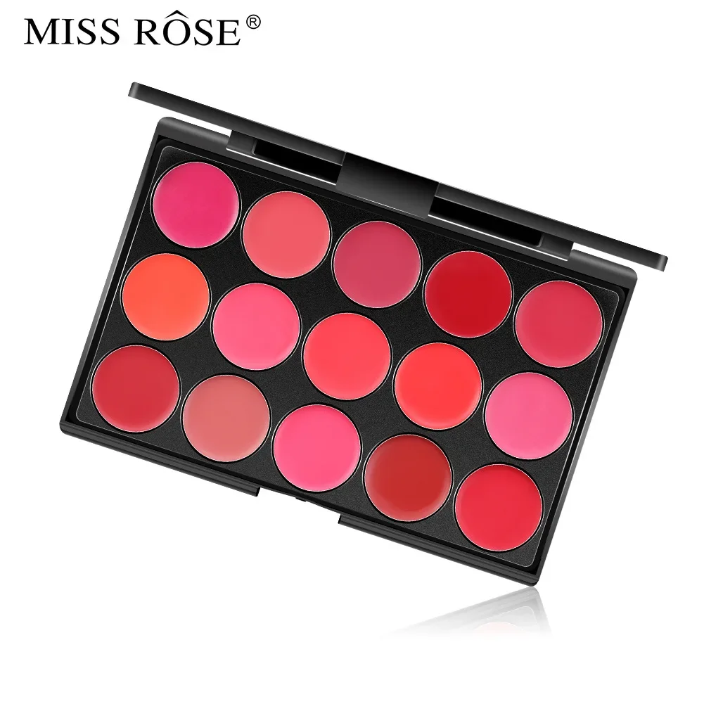Лидер продаж MISS ROSE Velvet Matte 15 цветов увлажняющая питательная помада блеск для губ