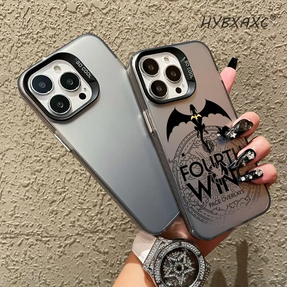 Фото Модный чехол F-Fourth Wing для iPhone 16 15 14 13 Plus Pro Max, сатиновый, с глянцевой цветной поверхностью №5