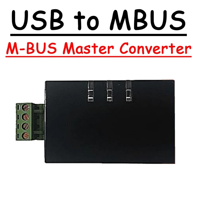 Изолированный для MBUS в USB Master Converter M-BUS Испытание полевых данных Коммуникация