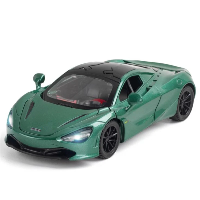 1:32 Mclaren 720S литая модель автомобиля игрушка звуковой свет коллекционные игрушки