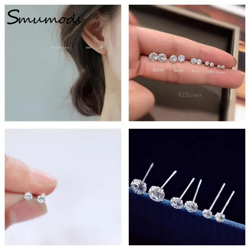 

1Pair/Hollow Earrings Flower Pattern Ear Clips Transparent Crystal Sexy Women's Stud Jewelry Holiday GiftsFree postage