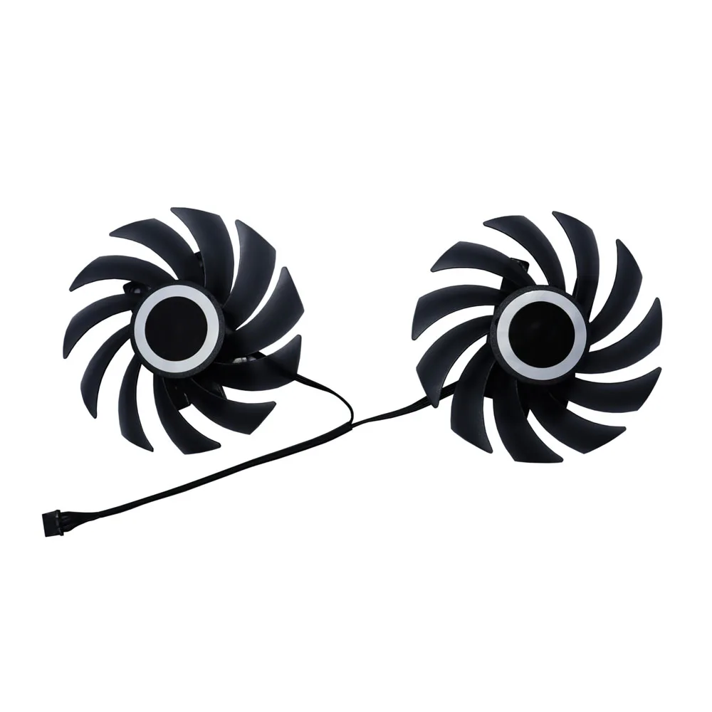 2Pcs/Set GPU Cooler Fan CF-12915S For INNO3D GeForce GTX 1660Ti 1660S 1650 RTX2060S Graphics Card As Replace