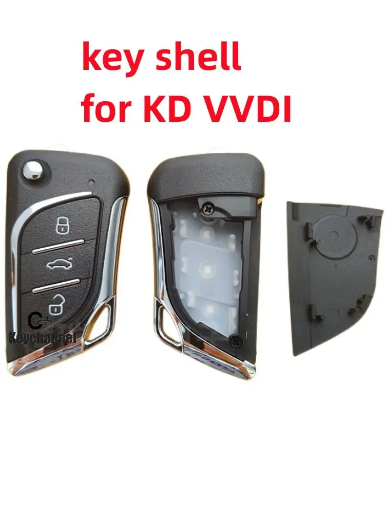 

Keychannel 1 шт. чехол для автомобильного ключа KD VVDI XK, универсальный дистанционный флип-чехол для ключа KD VVDI XK, чехол для ключа KD A30 NA30 Xhorse XKLKS0EN