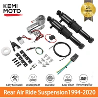 new air tank rear ride suspension rear air ride suspension kit for touring road king glide bagger street tour glide 1994 2020