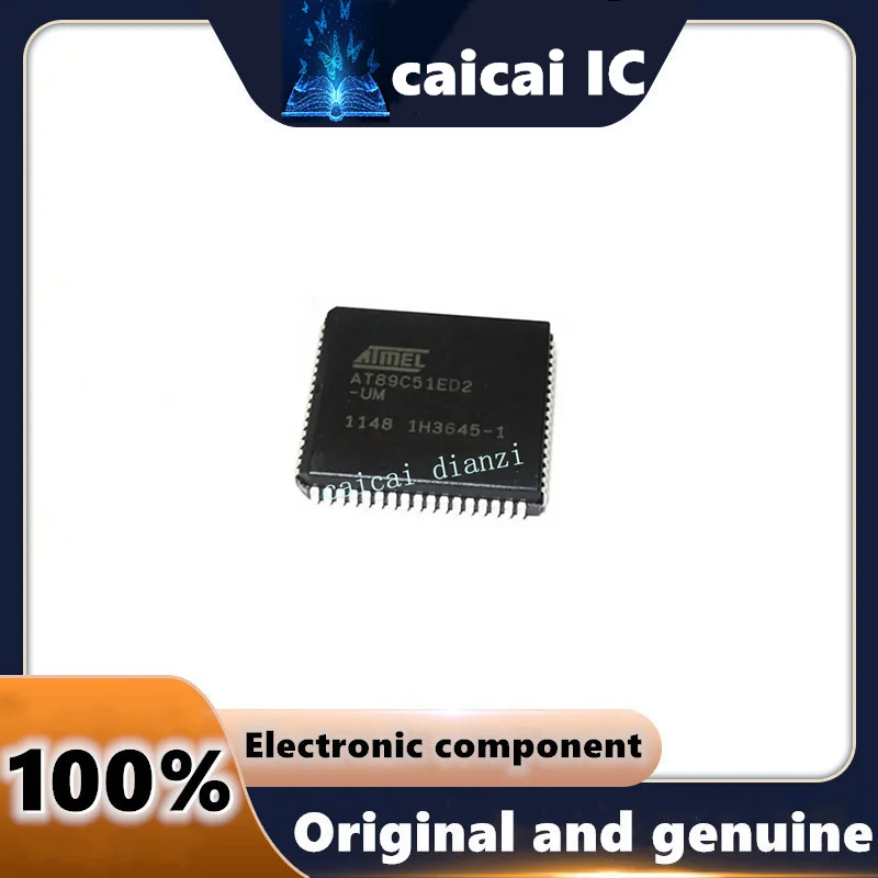 

10PCS/lot 100% Original AT89C51ED2-SMSUM AT89C51ED2 PLCC68 AT89C51ED2-UM PLCC-68 AT89C55WD-24JC