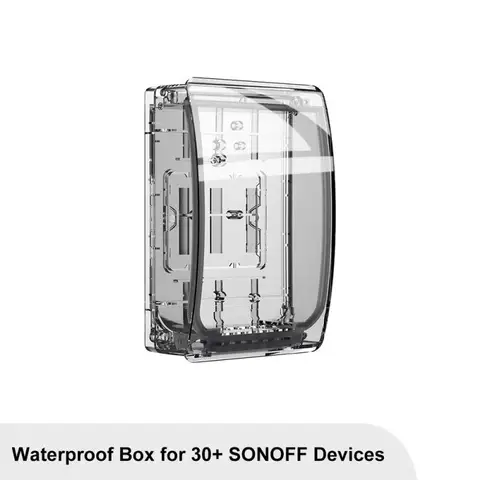 Водонепроницаемая коробка SONOFF R2, водостойкая, совместима с SONOFF TH Elite/ TH Origin/ POW Elite/ POW Origin/ M5/ TX/ NSPanel