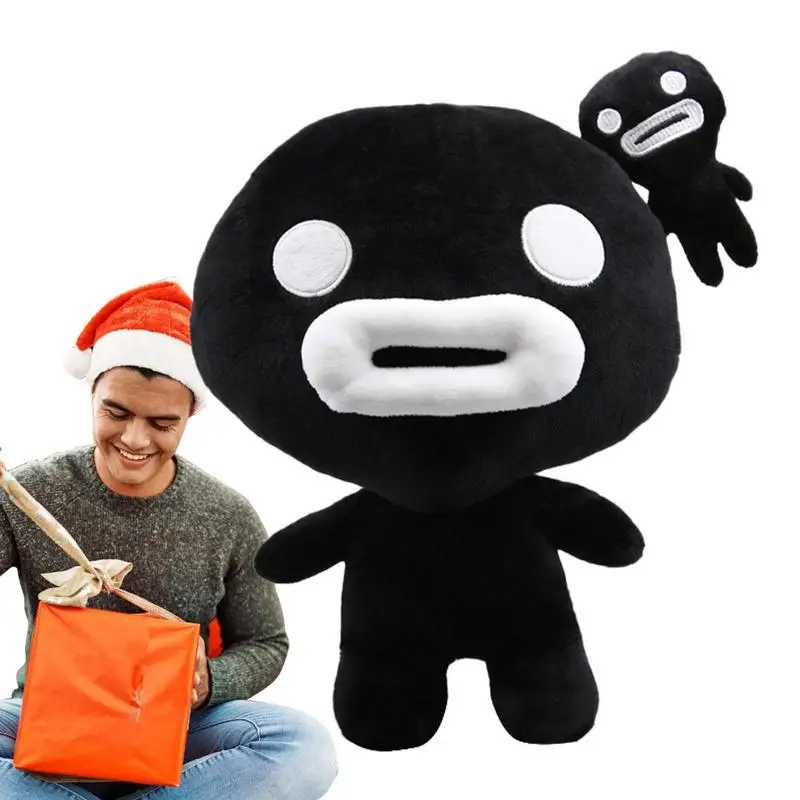 Novelty Game The Binding Of Isaac Plush Toy Afterbirth Rebirth Cartoon Cute ISAAC Stuffed Doll Sleeping Pillow Cosplay Kids Gift