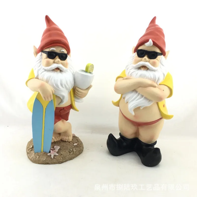 

Creative outdoor garden decorations garden rockery gardening dwarf ornaments resin craft decoration elf ornaments