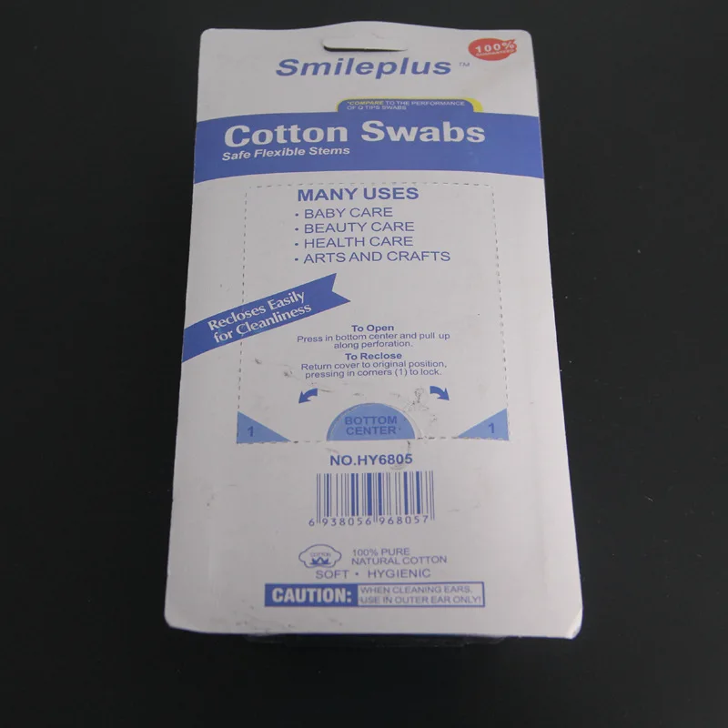 300 PCs Boxed Cotton Swab Eye Makeup Home Use Baby Care Health Multi-Purpose | Красота и здоровье