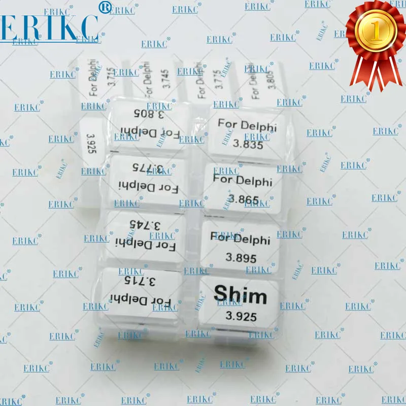 

Free Shipping 80pcs Adjust Shims Kit Size 3.715mm-3.925mm Common Rail Shims Injector Repair Shims 9308-028K for Delphi Series