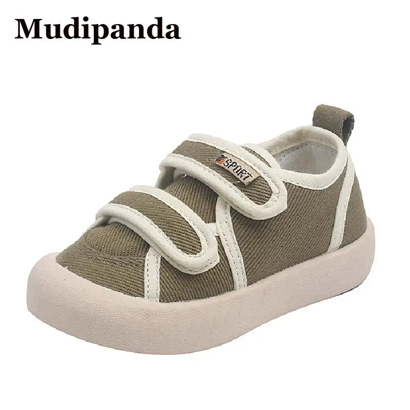 

Kids Boys Casual Canvas Shoes Non-slip 2-14Y Children's Outdoor Sneaker Baby Girls Toddler Shoes Flat Boys School Cottom Sneaker