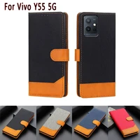 hoesje case for vivo y55 5g cover magnetic card stand flip wallet leather etui shell book on for vivo y 55 v2127 phone case bag