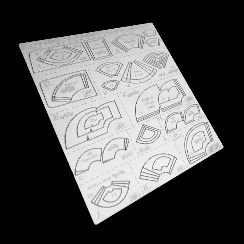 Металлический коврик для мытья окон Alexen AJ0031