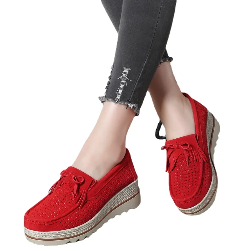 

Slip on Flats Suede Platform Shoes Woman Sneakers Women Casual Shoes Ladies Tenis Loafers Moccasins Traf Zara Femme 2022 New