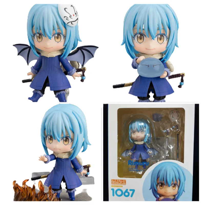 

That Time I Got Reincarnated as a Slime Rimuru Tempest Q-version Nendoroidos action figure Model kids Toy Christmas gifts