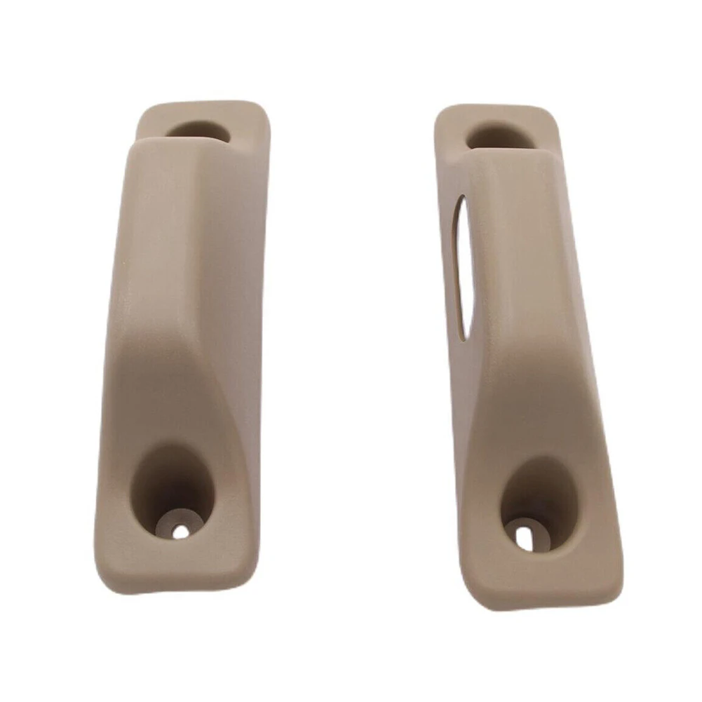 

1 Pair Car Upper Door Striker Head Liner Inner Roof Trim Cover Pebble Tan Trim Cover For Ford F-150 04-08 For Mark LT 2006-2008