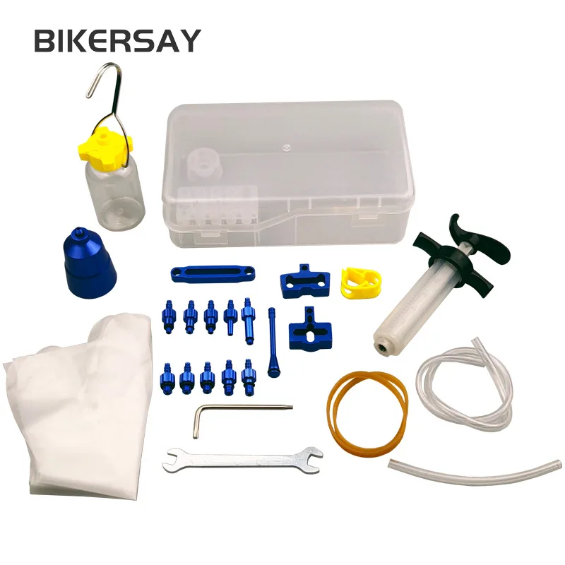 

G329 Bicycle disc Brake oil Change oil Filling tool Mountain bike brake oil Multi-purpose metal connector
