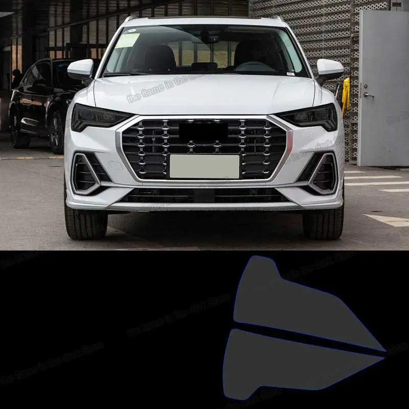 

Защитная пленка против царапин для автомобильных фар audi q3 2019 2020 2021 2022 sq3, стикер, аксессуар sline F3, автостайлинг